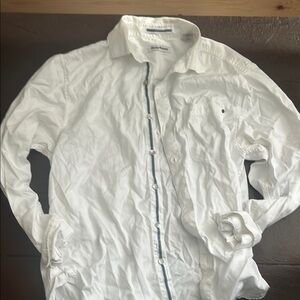 Tommy Bahama White Button-Up Shirt